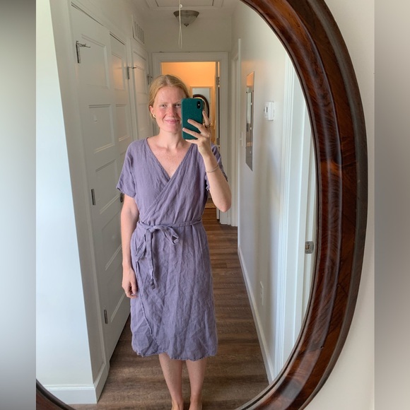 Linenfox Mimosa Linen Dress - Picture 4 of 5